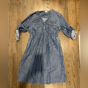 COPY - Gap Denim Maternity Dress